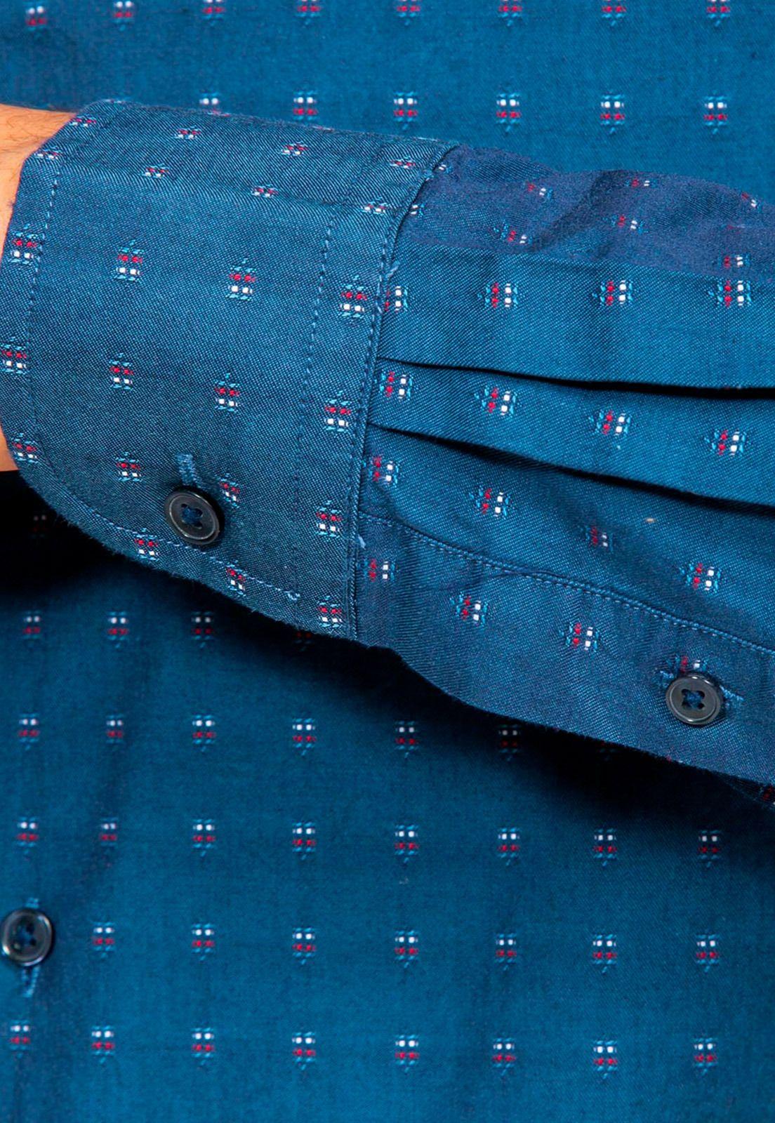 Camisa Sport Azul-3