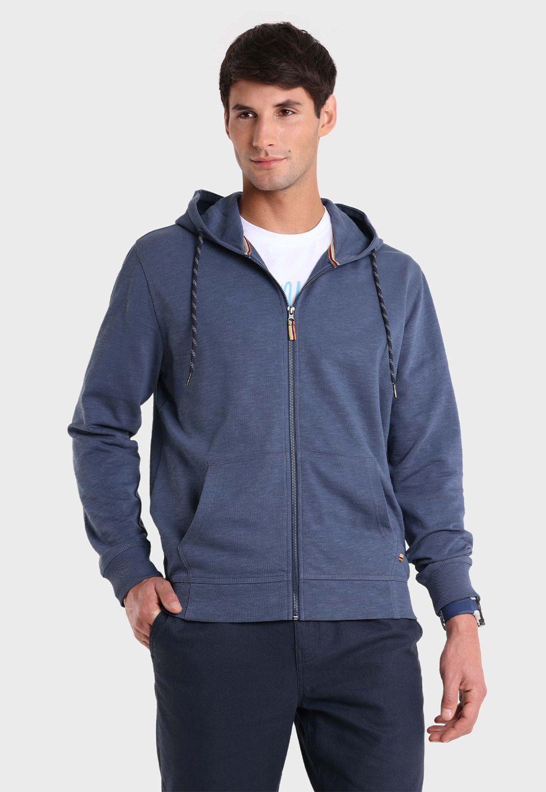 Polerón Full Zipper Con Capucha Arrow-0