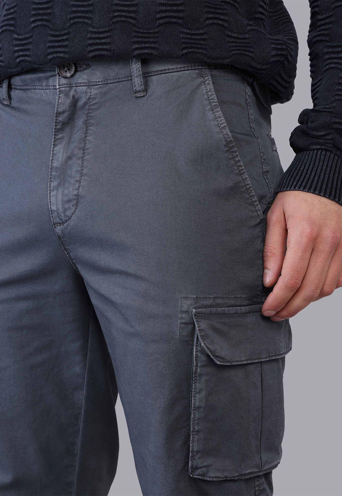 Pantalon Cargo Spandex Stone Wash Soviet SCVB002GO-4