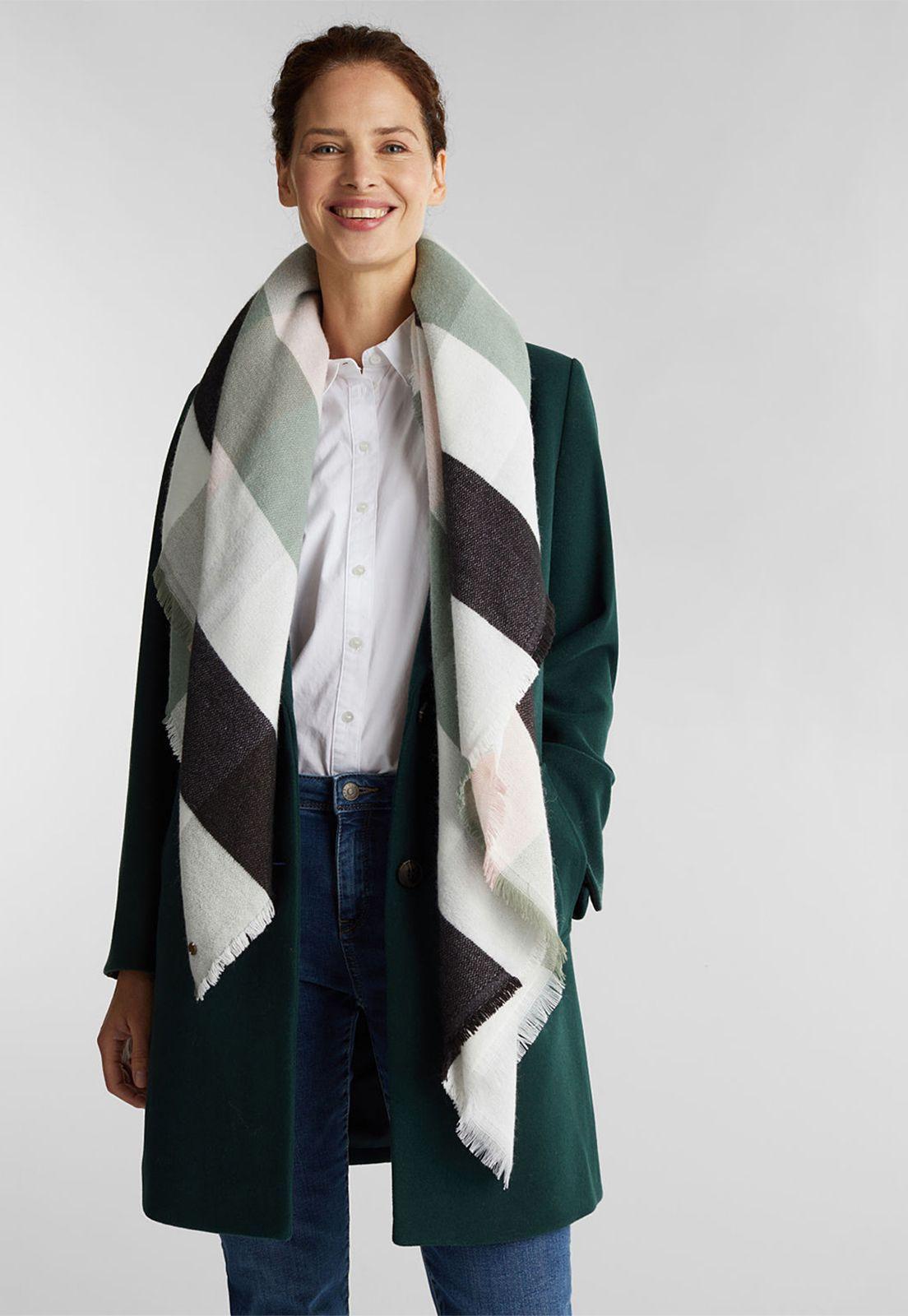 Bufanda Mujer Esprit Khaki-2