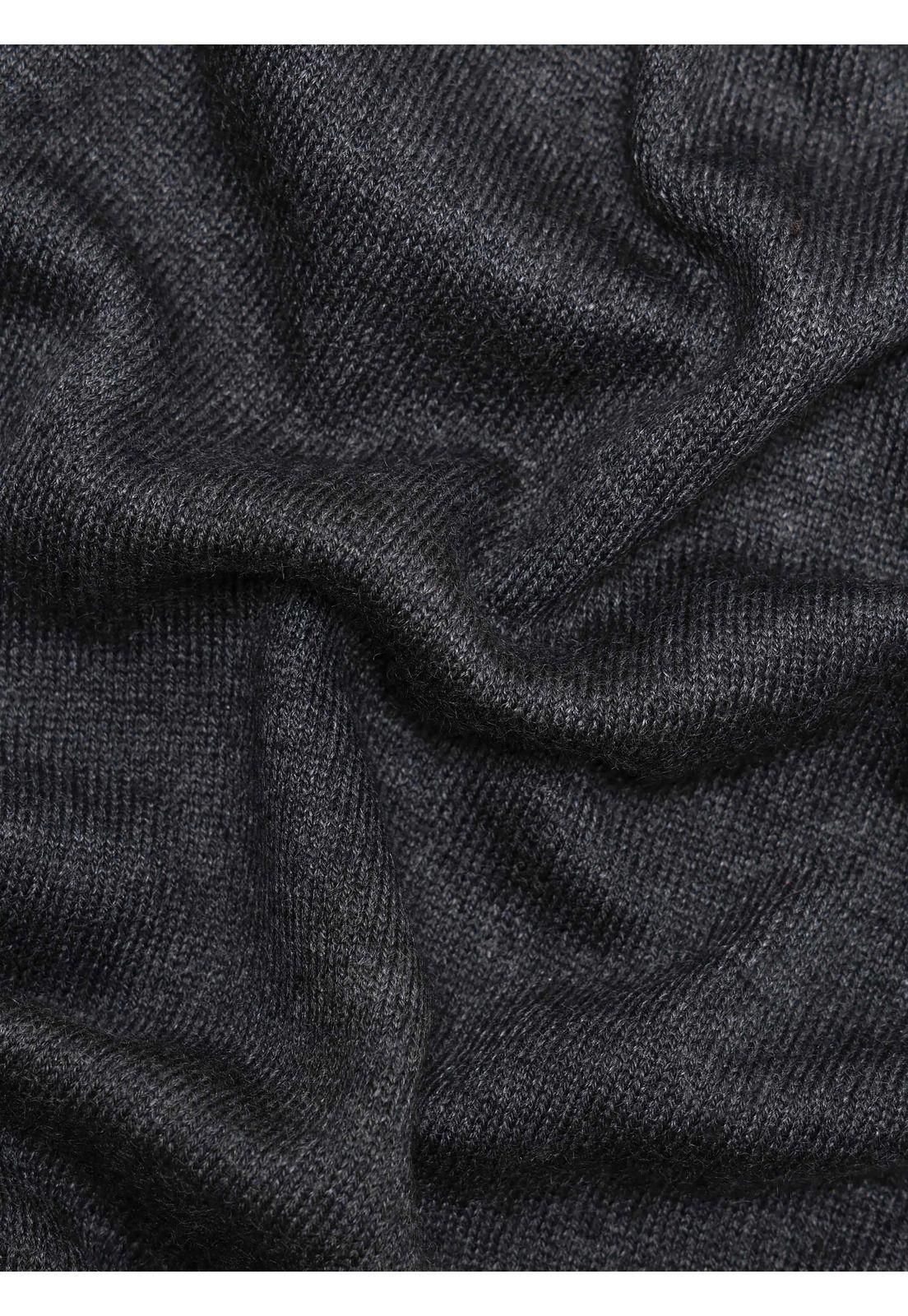 Sweater Cuello Alto Regular Fit Gris Oscuro Arrow SW33085GO-5