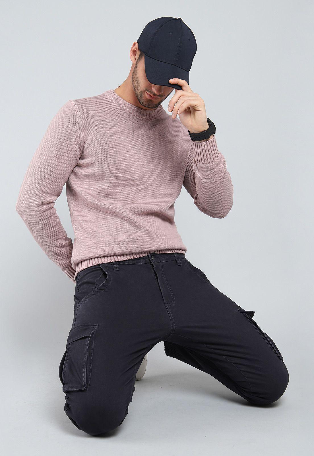 Sweater Cuello Redondo Stone Wash Soviet BISHI16MA-3