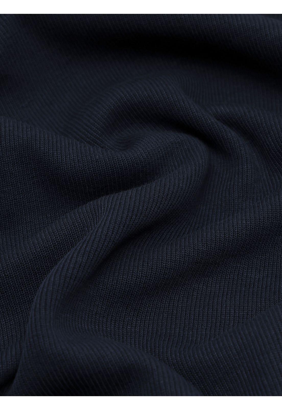 Polera Rib Manga Larga Regular Fit Azul Marino Arrow PO33021NB-5