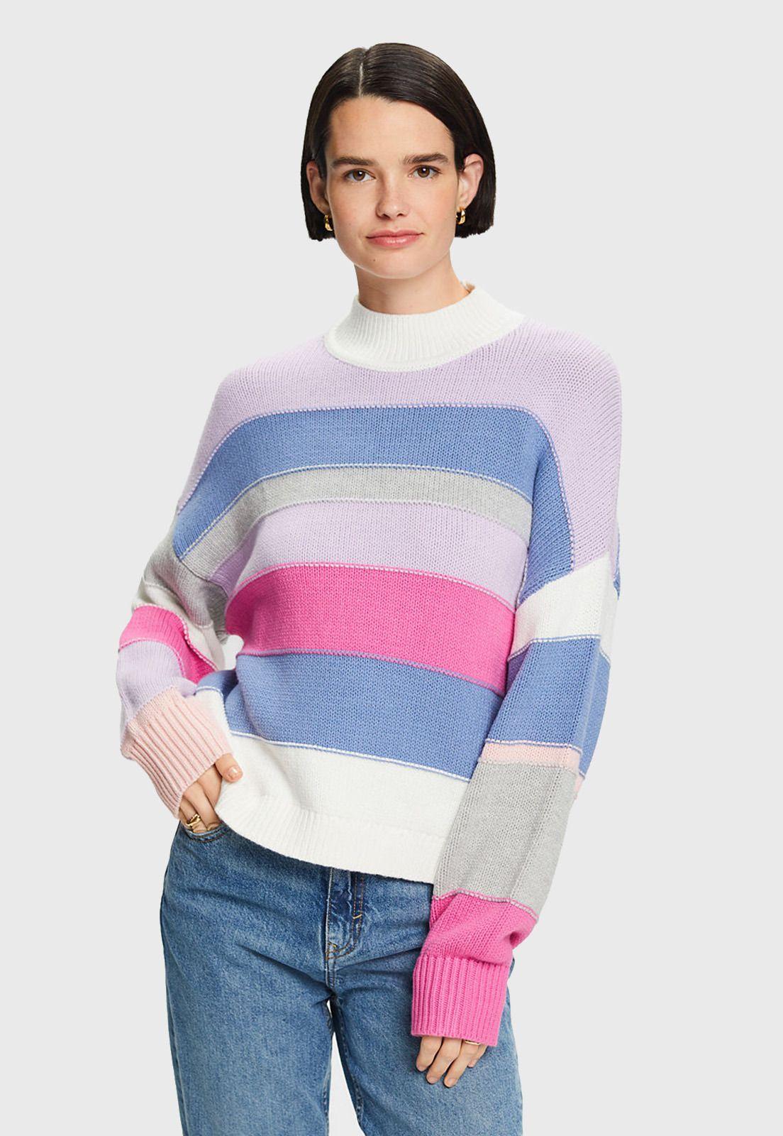 Sweater A Rayas Mujer Esprit 103CC1I319-0