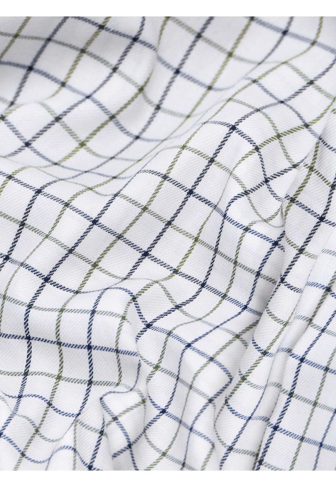 Camisa A Cuadros Regular Fit Verde Arrow CM33004VE-6