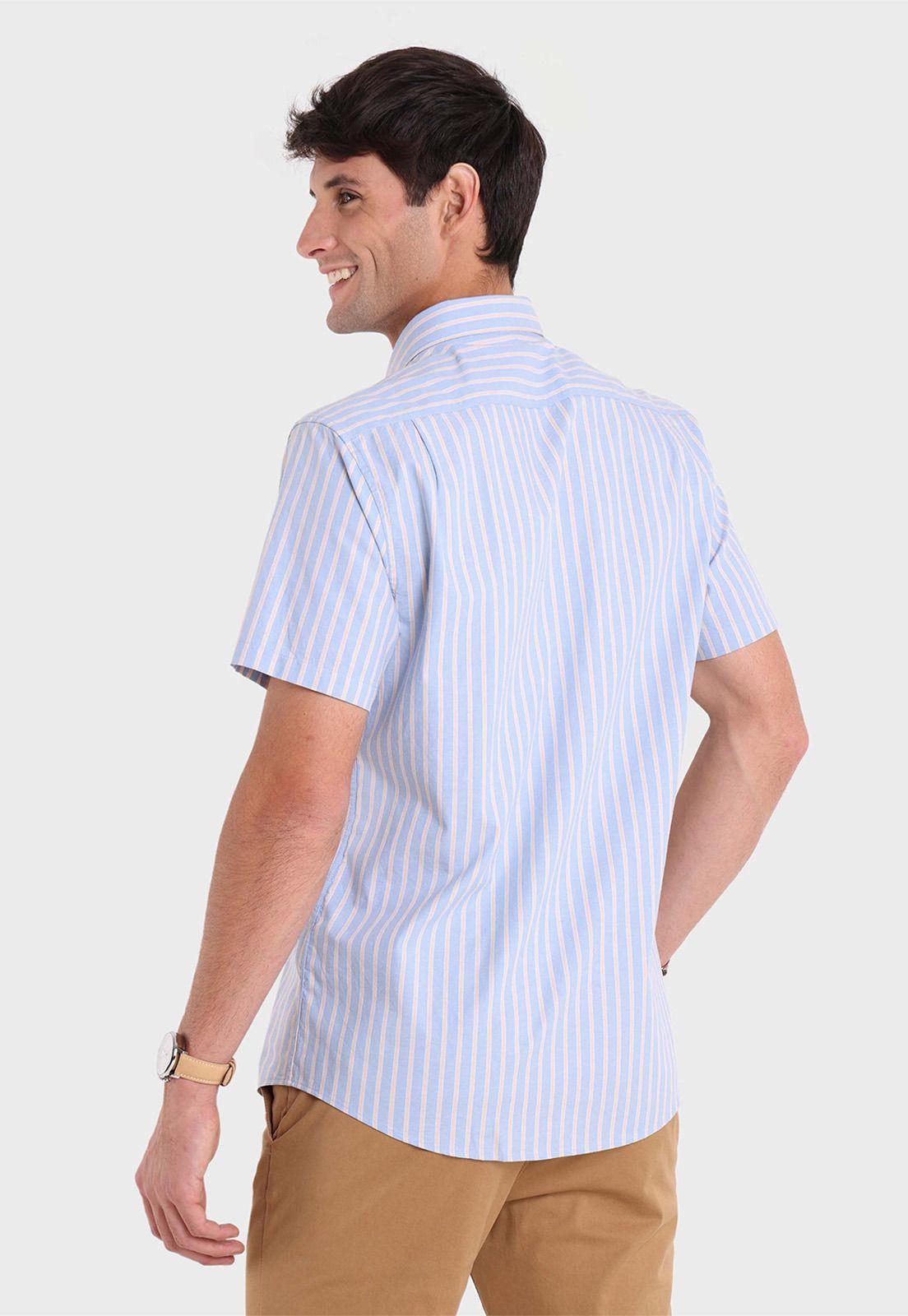 Camisa Rayas Manga Corta Arrow-2