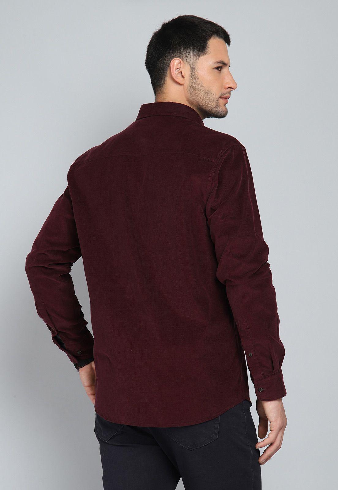 Camisa Cotelé Manga Larga Arrow CM31007BU-1