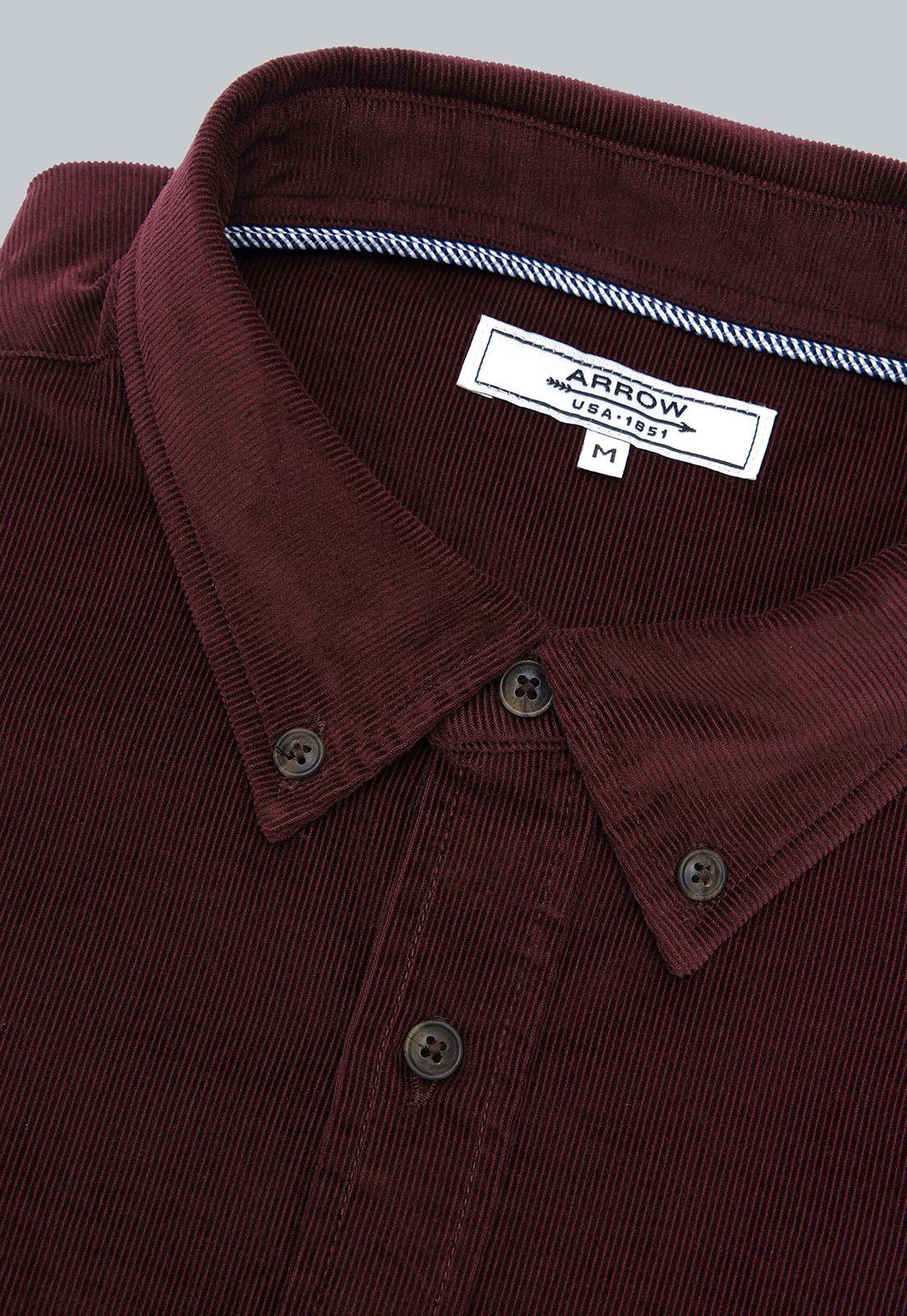 Camisa Cotelé Manga Larga Arrow CM31007BU-4