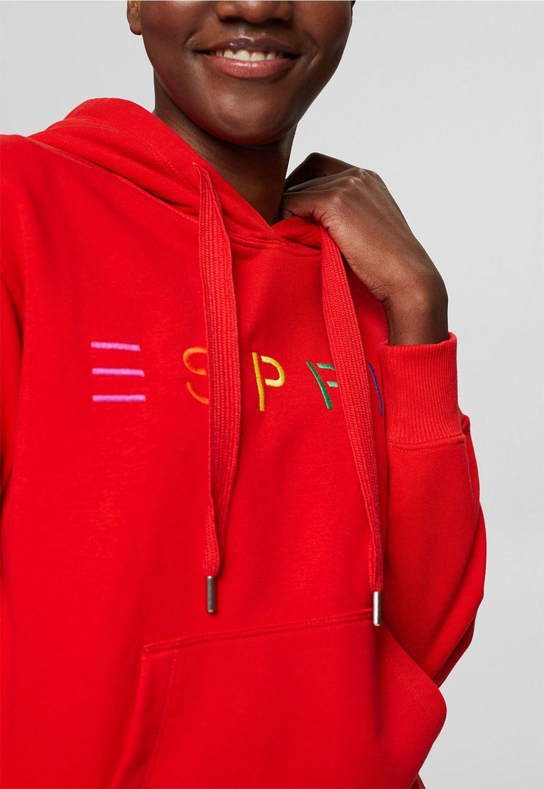Poleron Mujer Con Logo Y Capucha Esprit-2