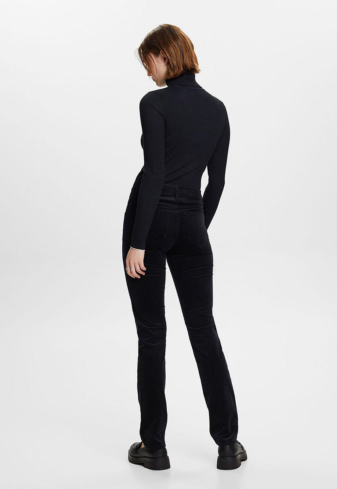 Pantalón De Cotelé De Tiro Medio Mujer Esprit 093EE1B305-1