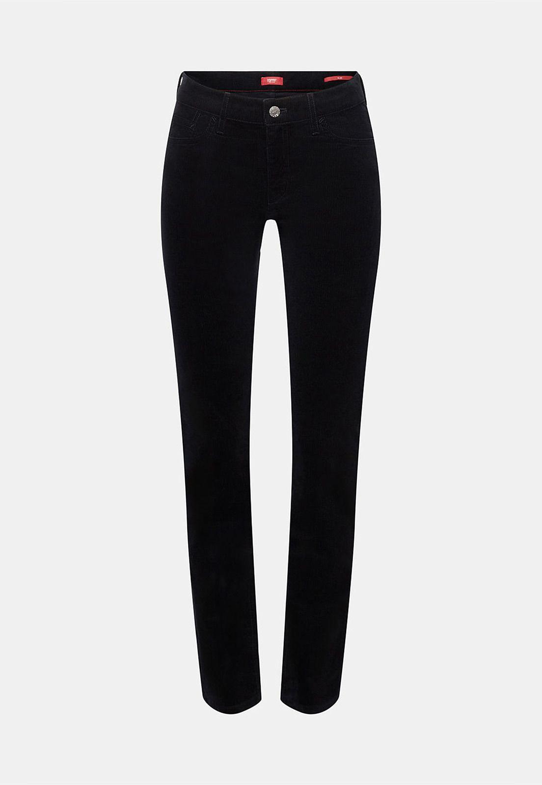 Pantalón De Cotelé De Tiro Medio Mujer Esprit 093EE1B305-4