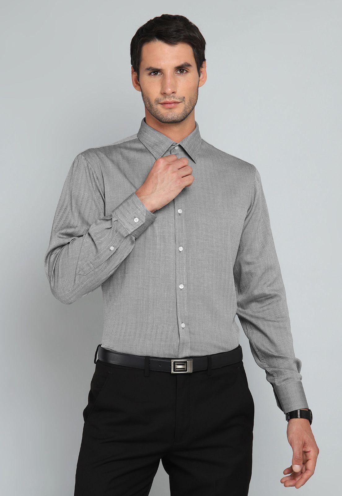 Camisa Formal Texturada Spandex Arrow ARM0322GR-0