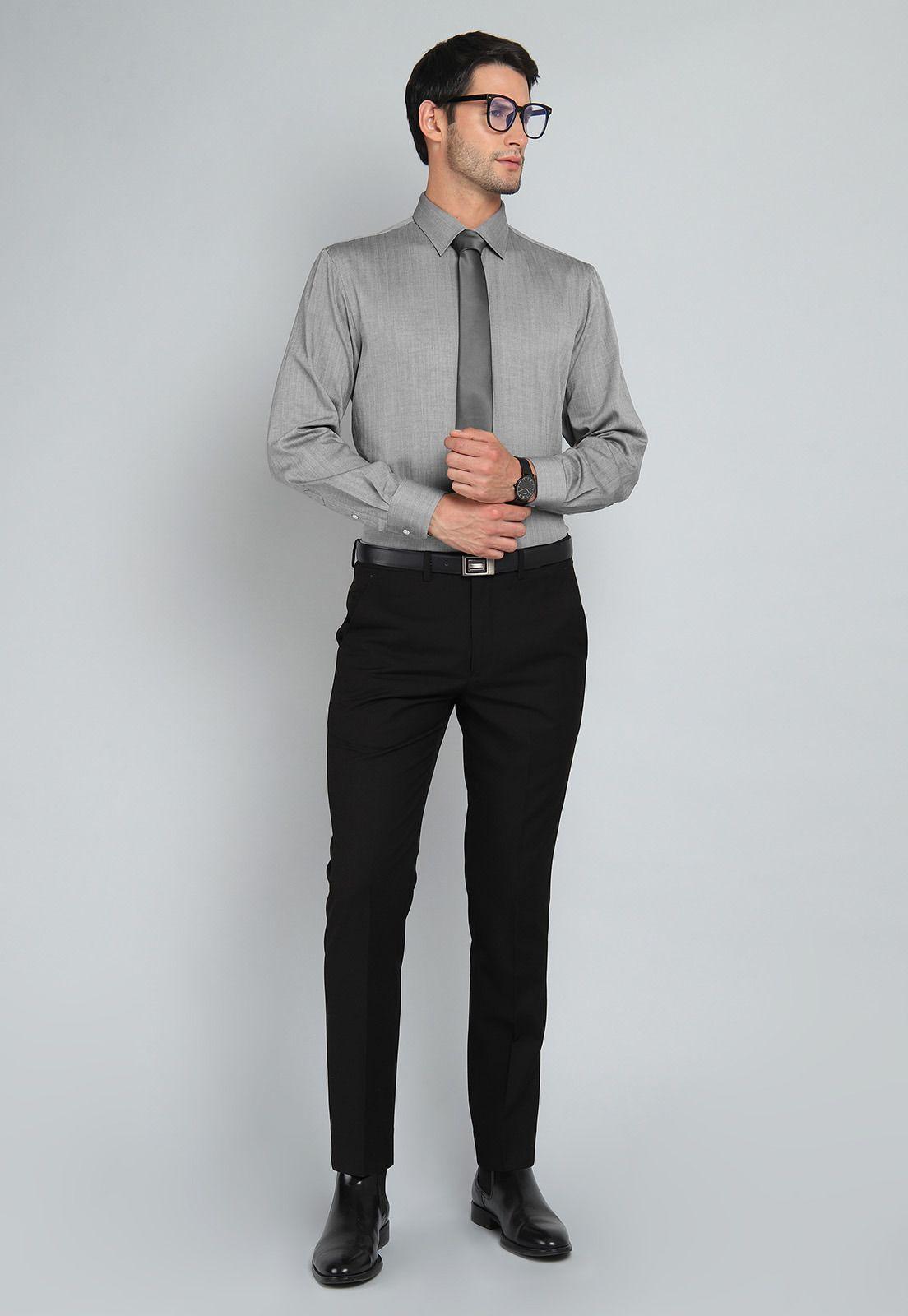 Camisa Formal Texturada Spandex Arrow ARM0322GR-4