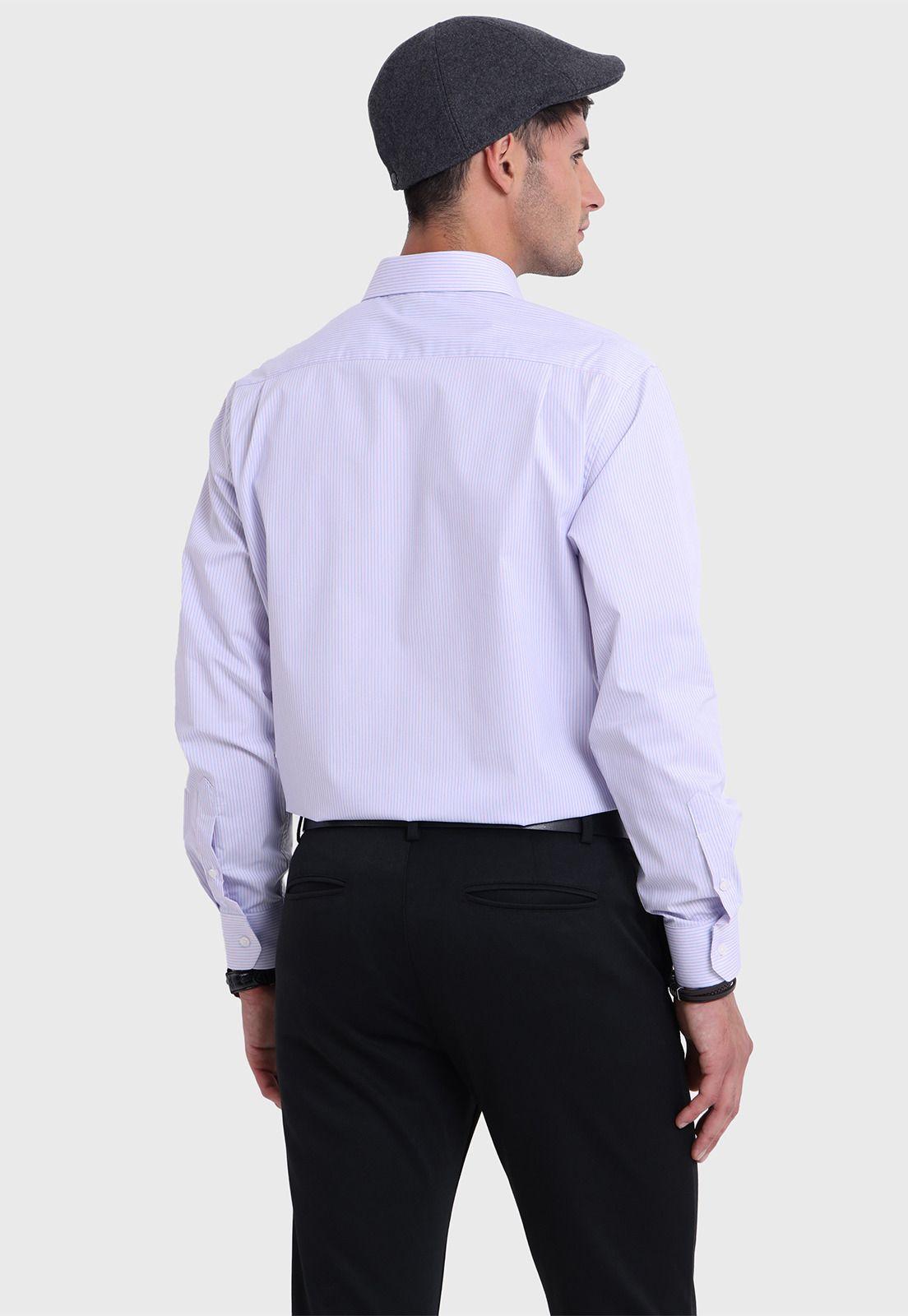 Camisa Formal Spandex Rayas Arrow-3