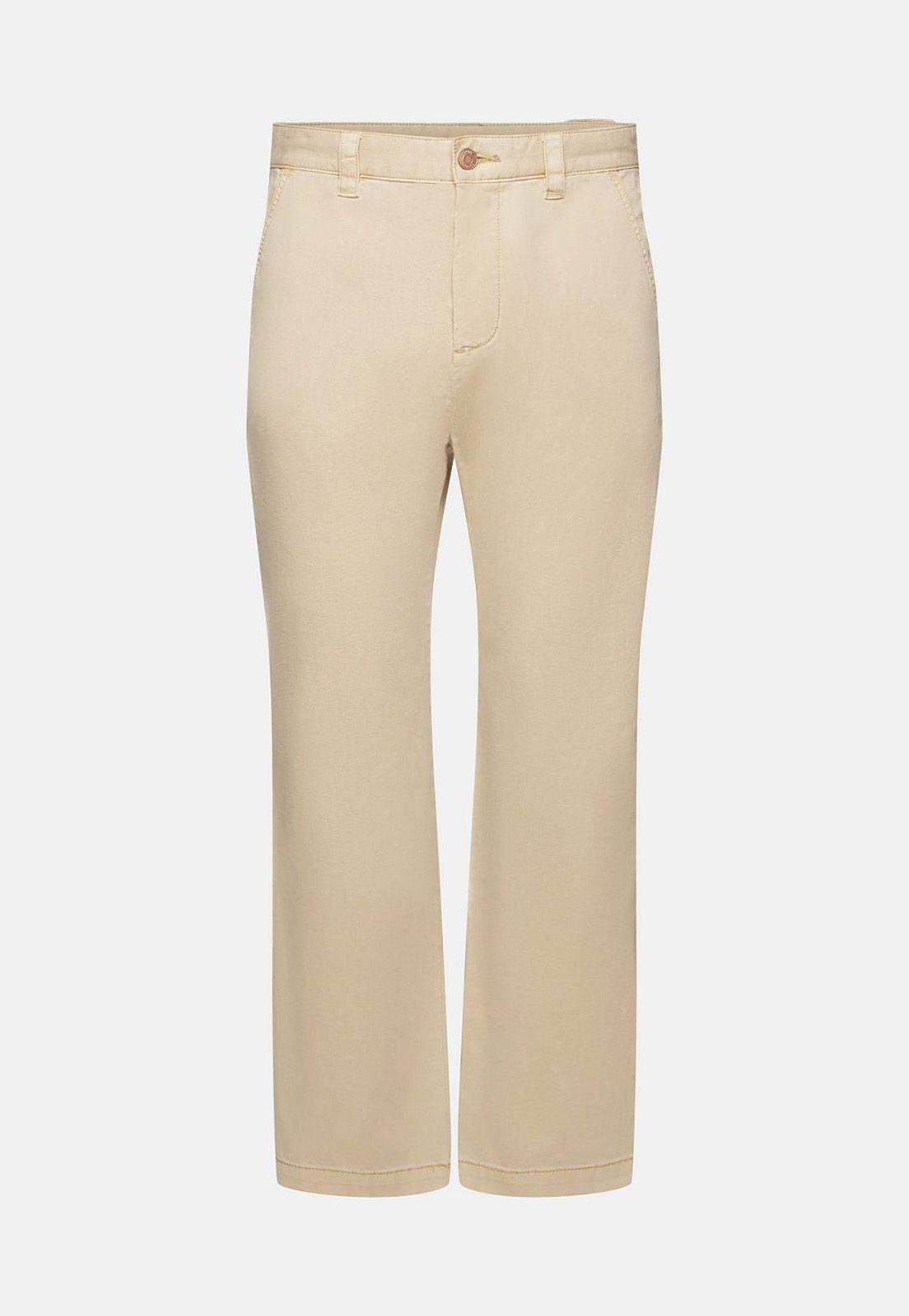 Pantalon Cargo De Corte Ajustado Hombre Esprit-3