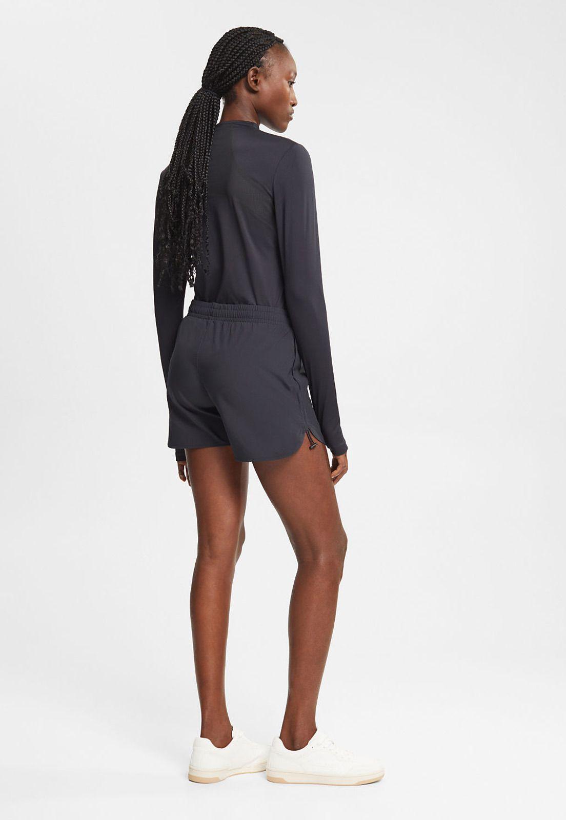 Short Deportivo Con Cintura Elástica Y Cordón Mujer Esprit-1