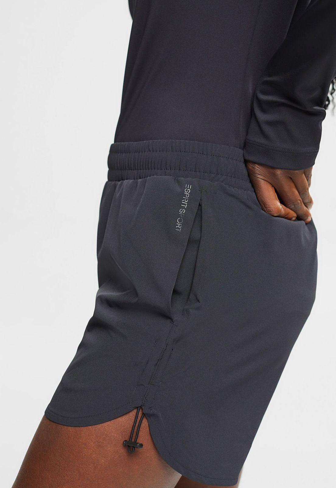 Short Deportivo Con Cintura Elástica Y Cordón Mujer Esprit-2