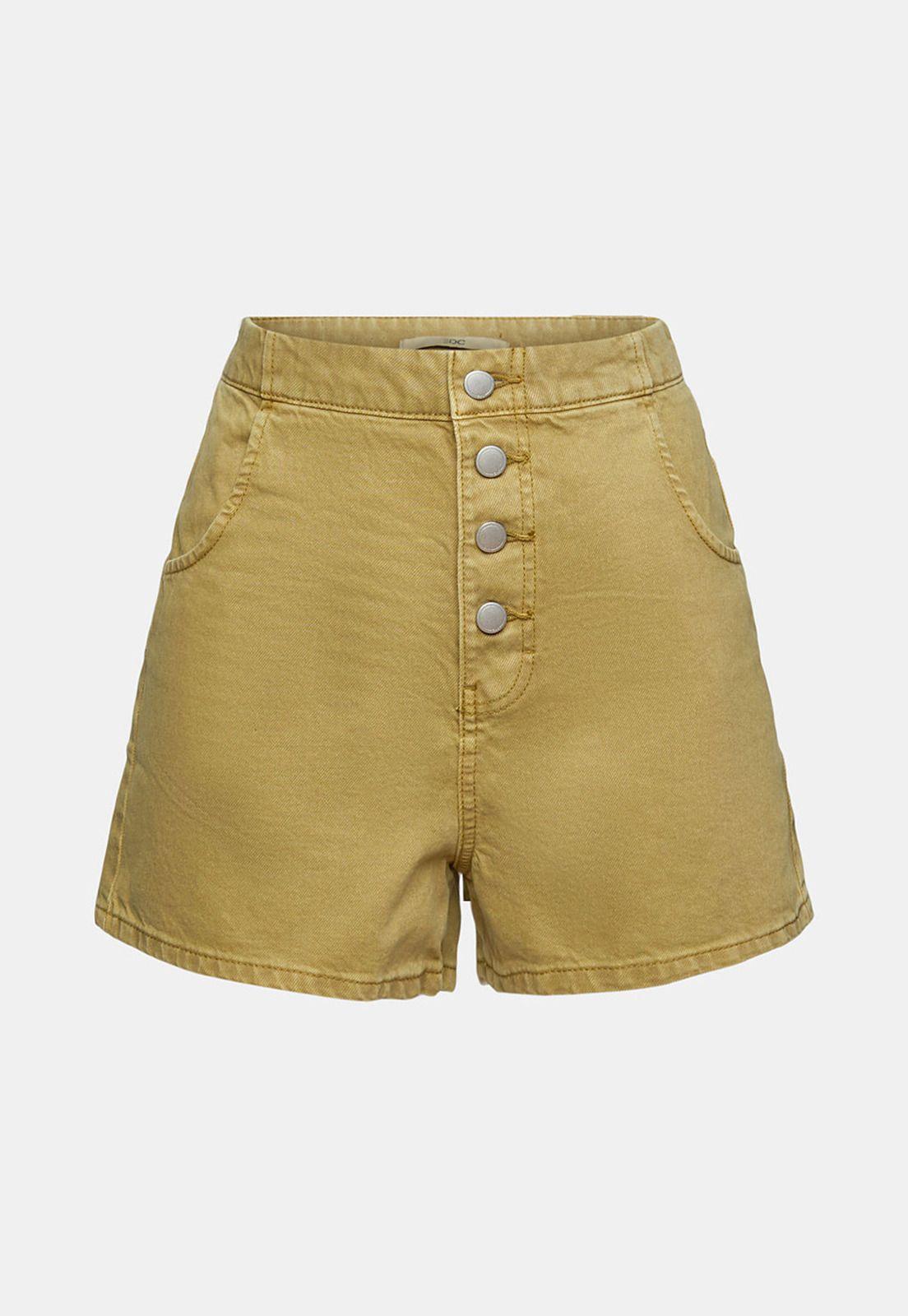 Short Con Tira De Botones Mujer Esprit-3