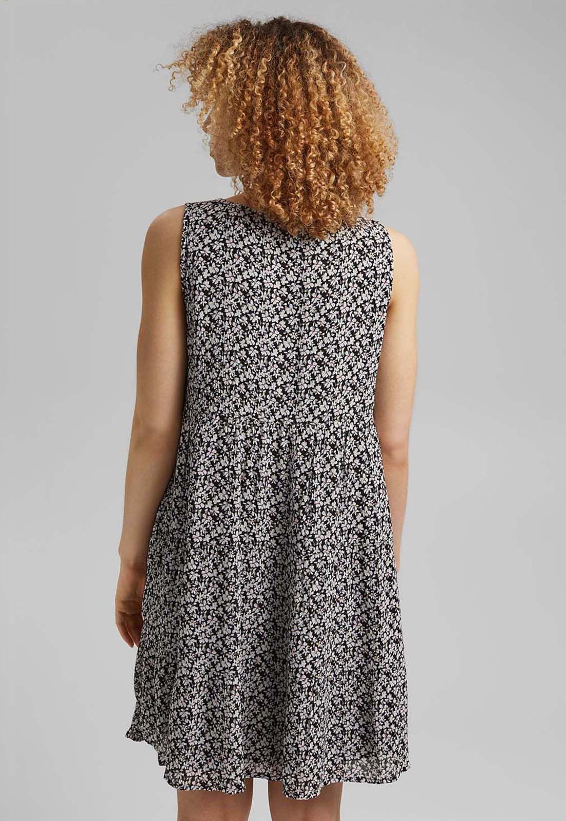 Vestido Mini Estampado De Lenzing™ Ecovero™ Esprit-1