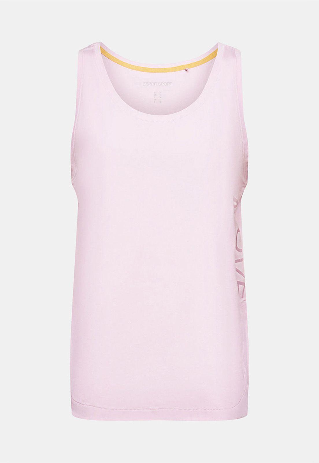Polera Deportiva Sin Mangas Mujer Esprit Naranja-3