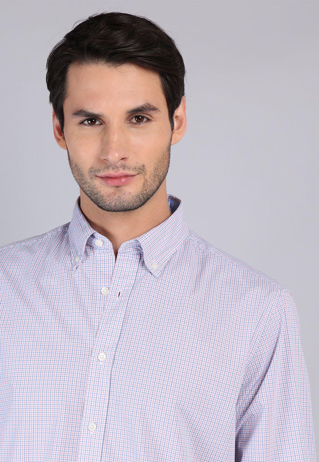 Camisa Diseño Cuadros Arrow CM32009RD-2