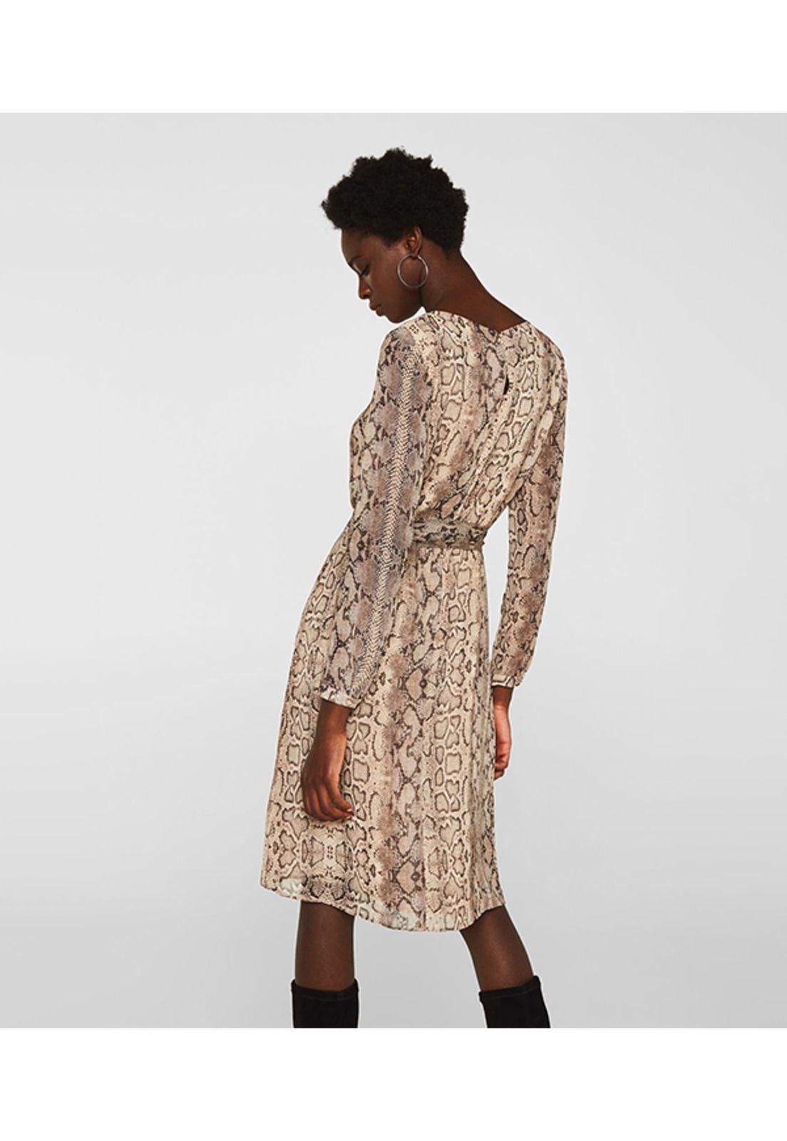 Vestido animal print-1