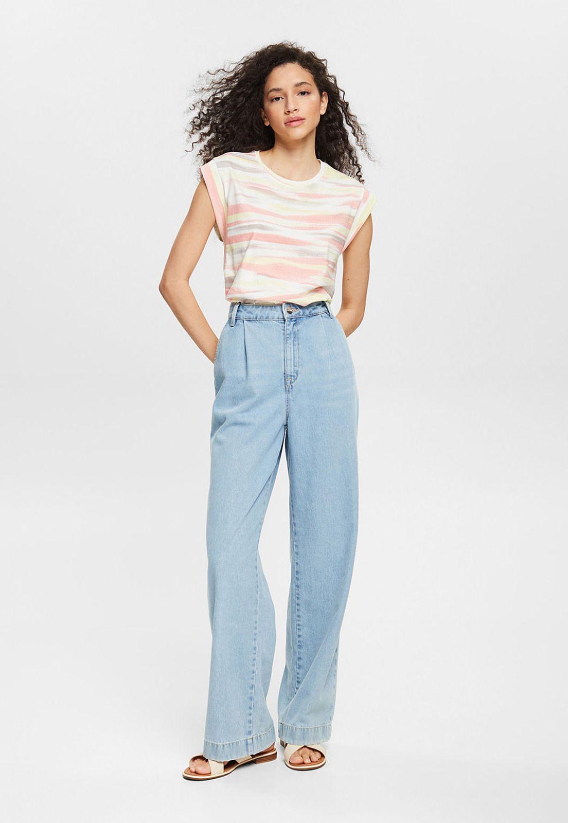 Polera con Estampado Mujer Esprit 062EE1K331-2