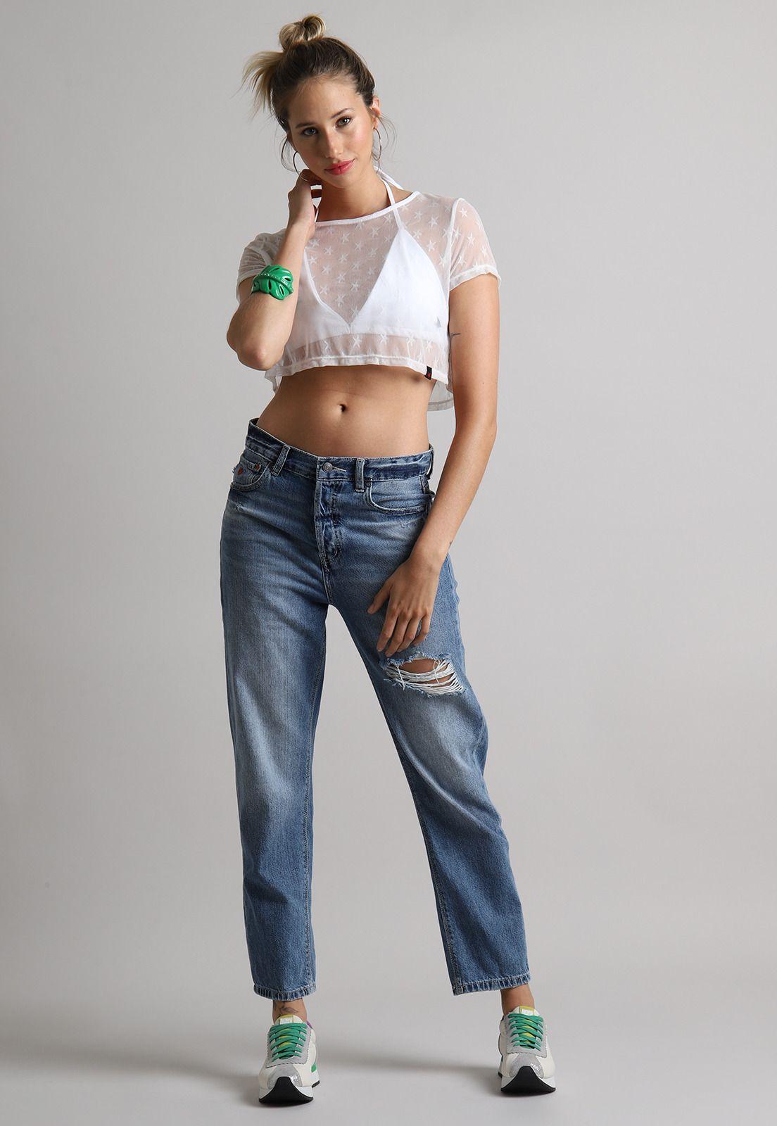 Jeans Boyfriend Mujer Soviet SJEM629DE-4