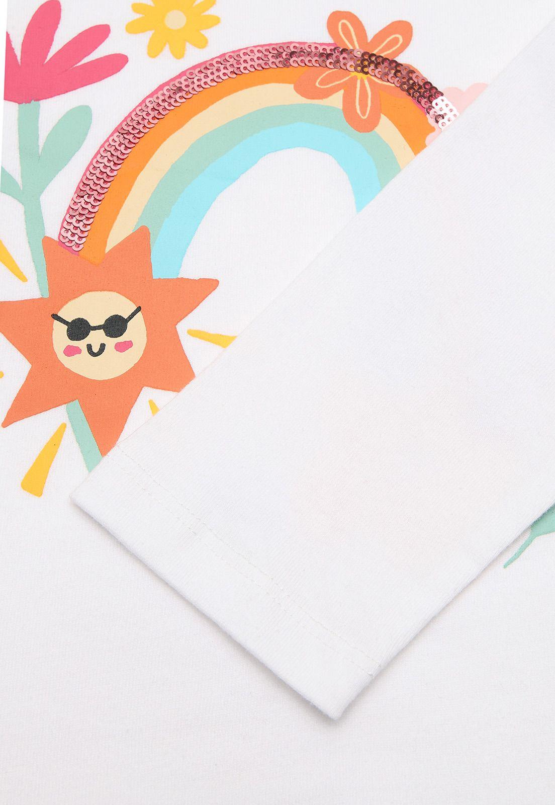 Polera De Manga Larga Niña Osito OPOAI25BL-3