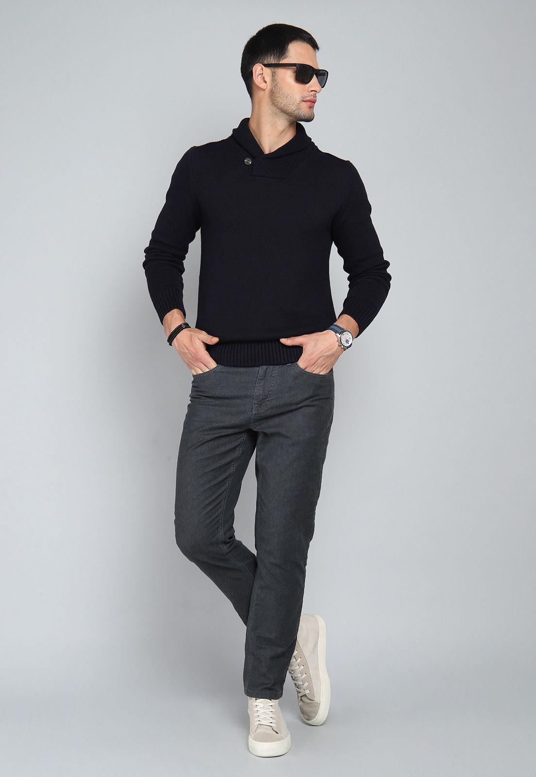 Sweater Cuello Smoking Arrow SW31046AO-3