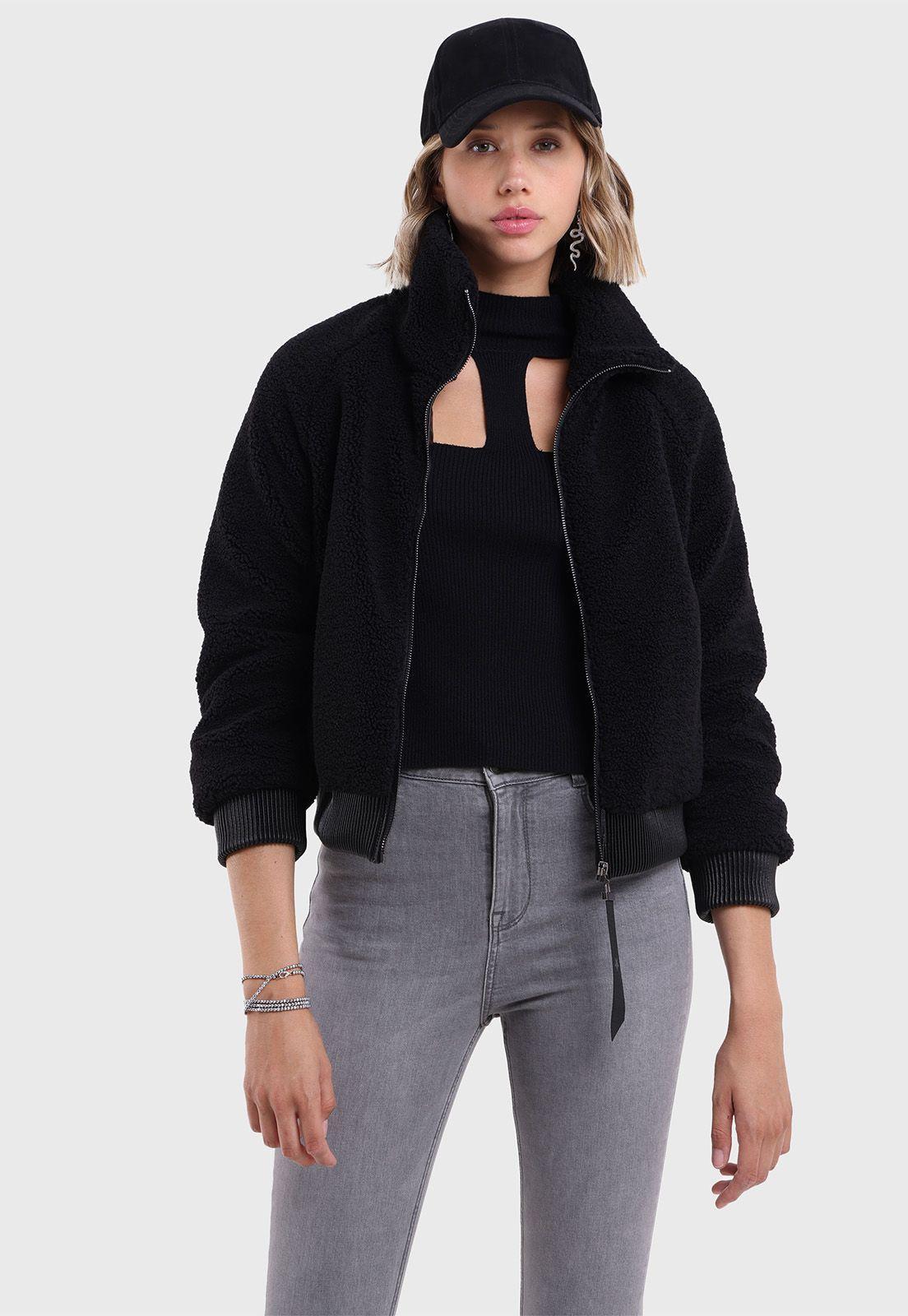 Chaqueta Sherpa Mujer Soviet-1