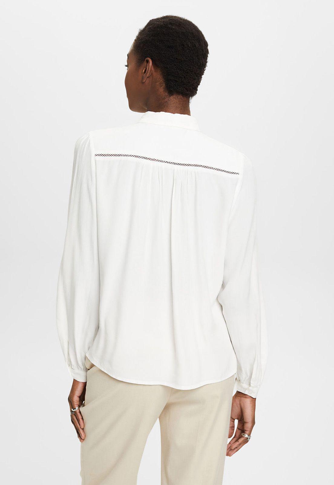 Blusa Detalles De Encaje Mujer Esprit 023EO1F303-1