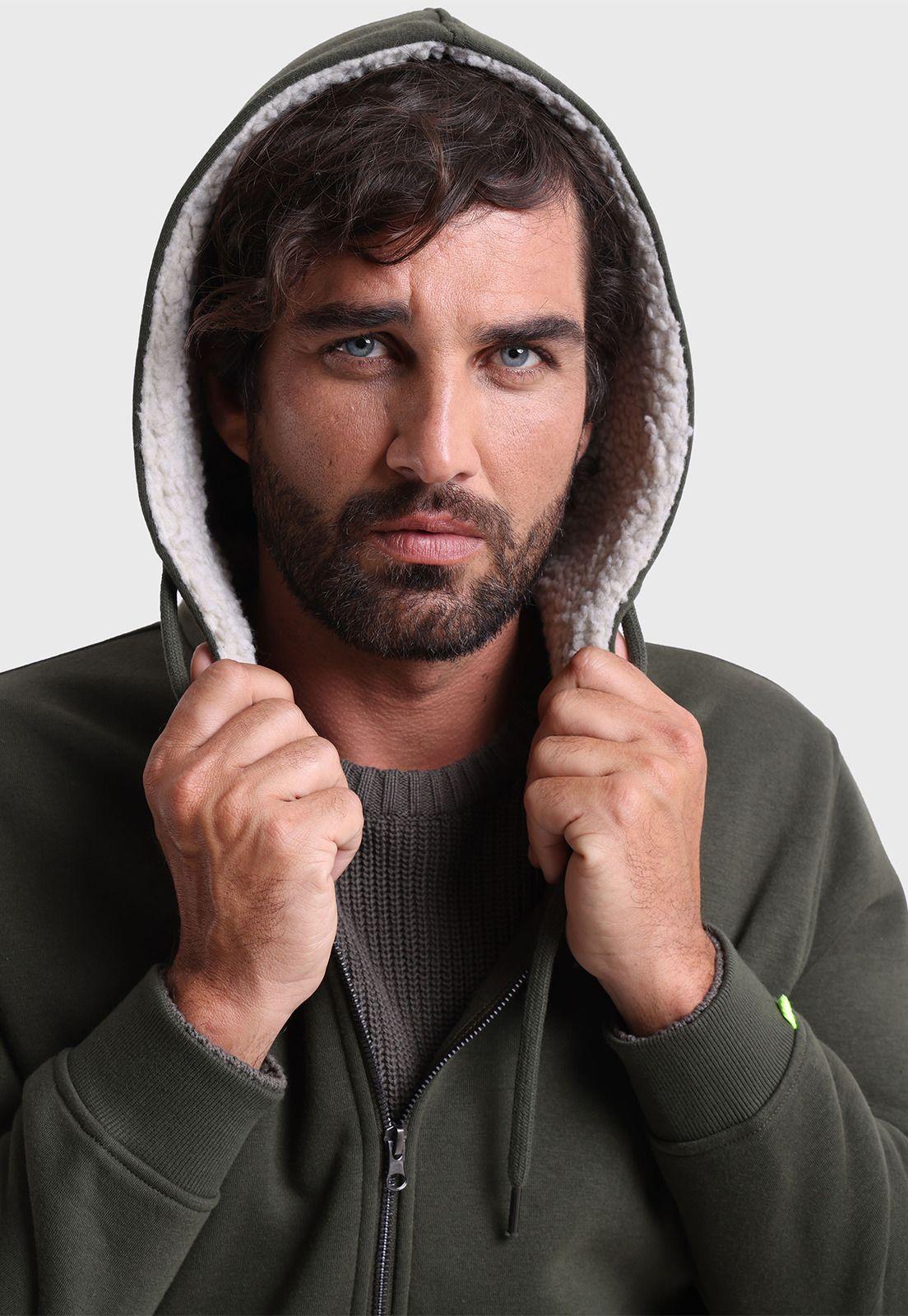 Polerón Full Zipper Con Capucha Arrow PL2562FVO-3