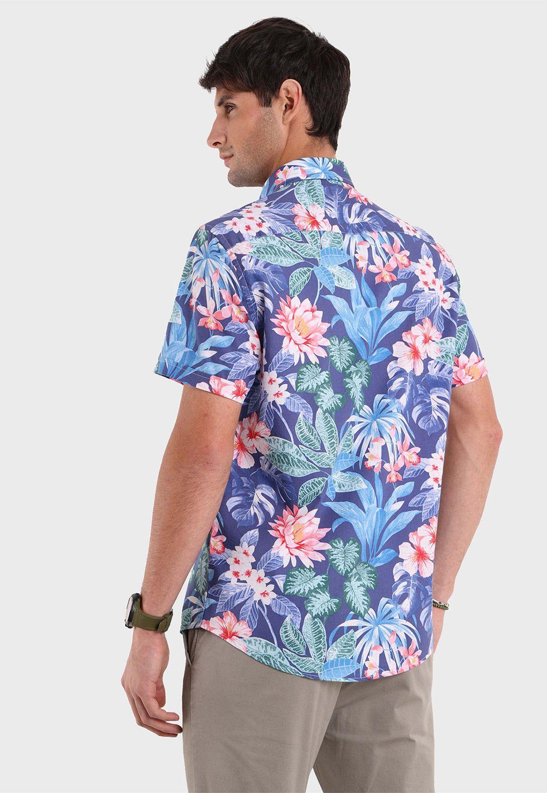 Camisa Floreada Manga Corta Arrow-2