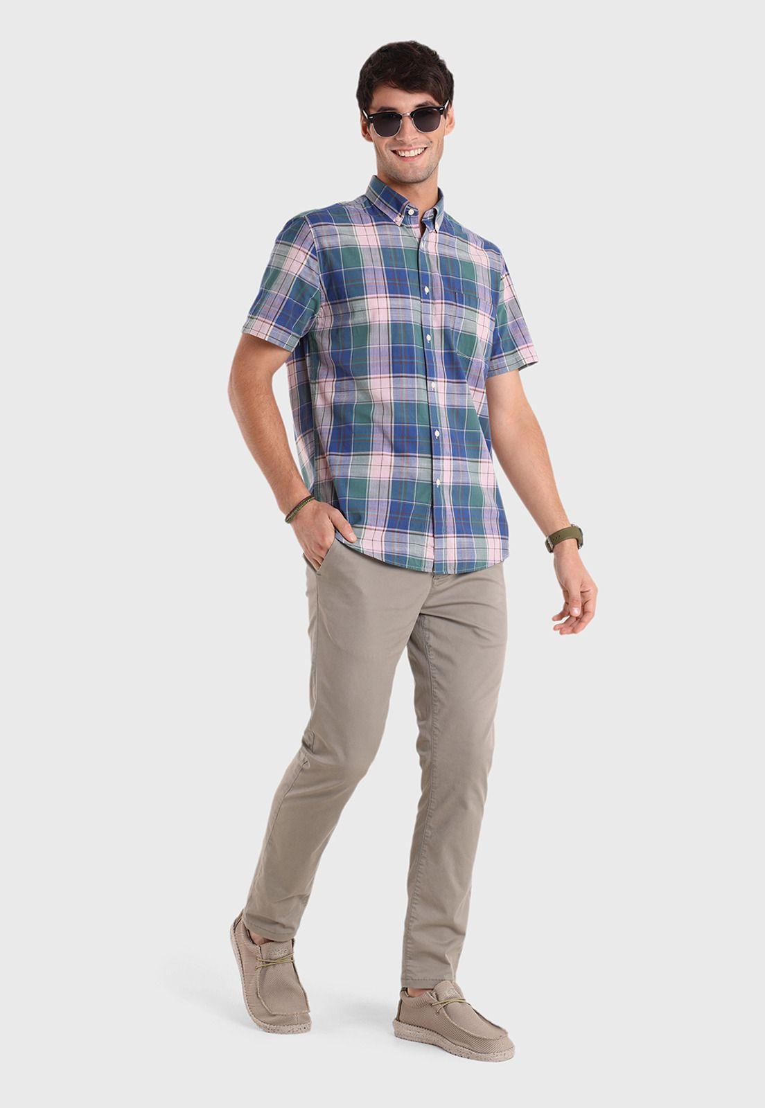 Camisa Escocesa Manga Corta Arrow-4