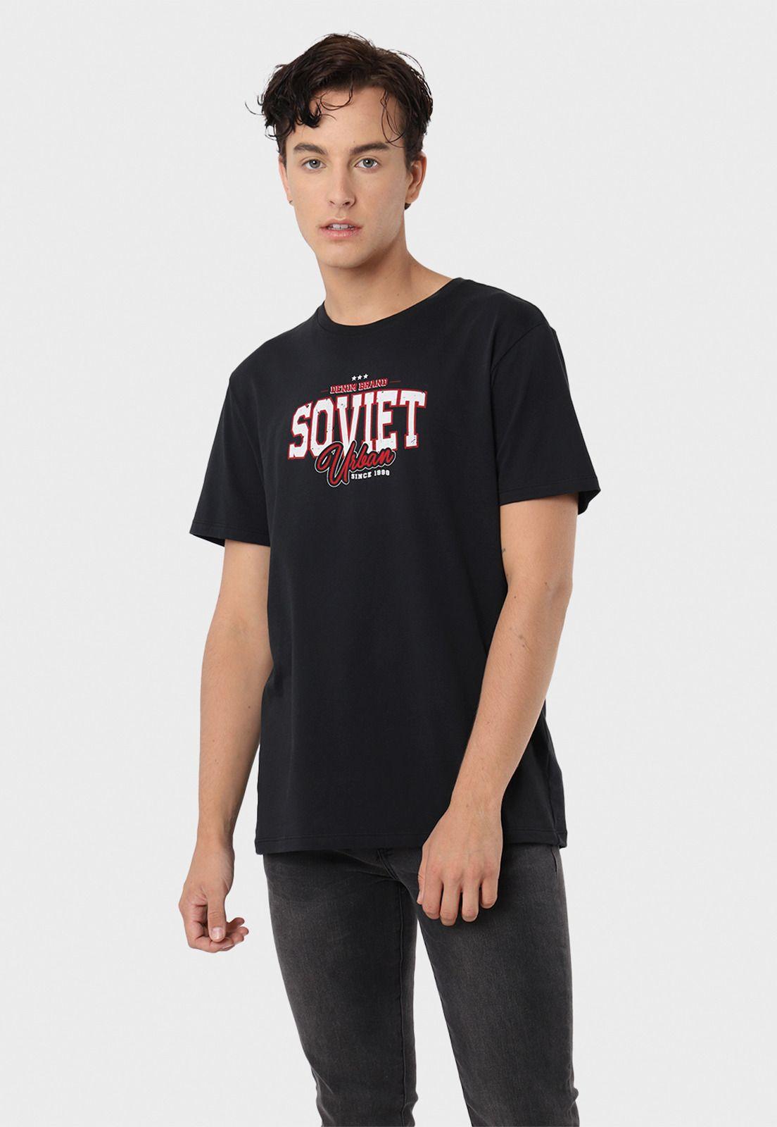 Polera Manga Corta Hombre Soviet SPO554WNE-0
