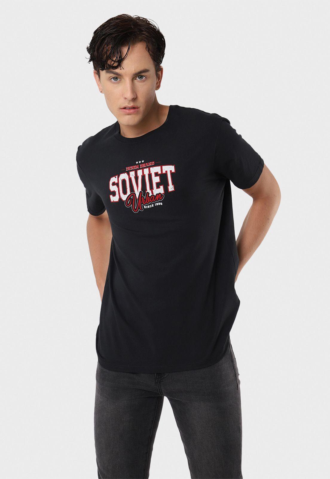 Polera Manga Corta Hombre Soviet SPO554WNE-1