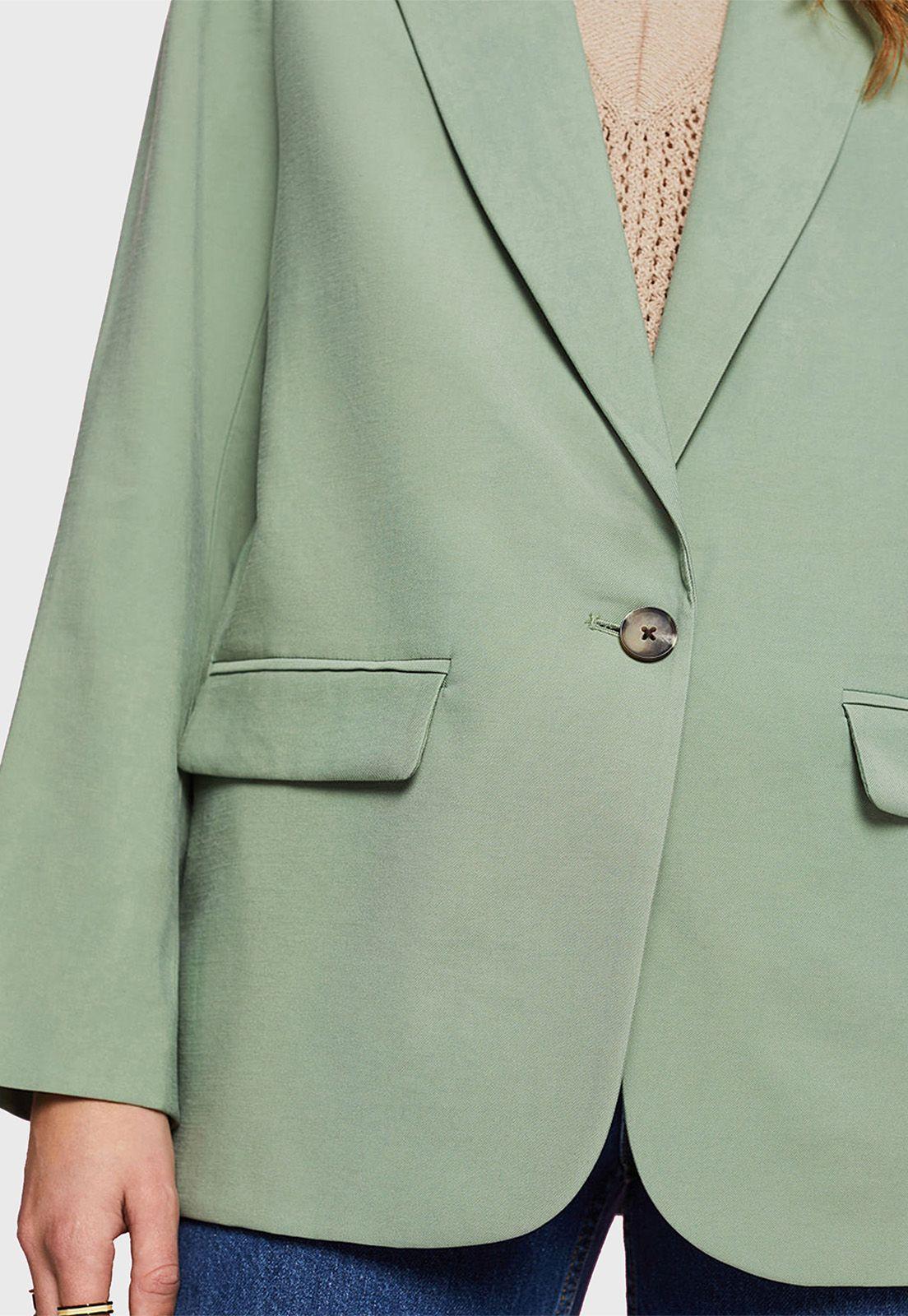 Blazer Holgado Mujer Esprit-2