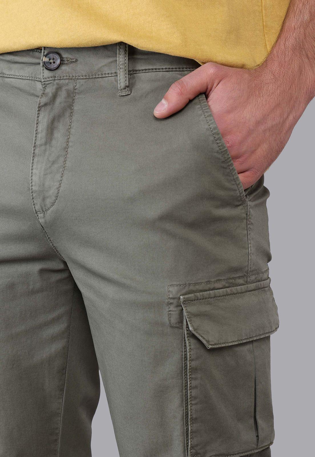 Pantalon Cargo Spandex Stone Wash Soviet SCVB002OL-2