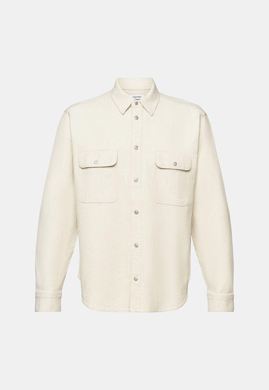 Sobrecamisa Práctica De Manga Larga Hombre Esprit 034EE2F310-4