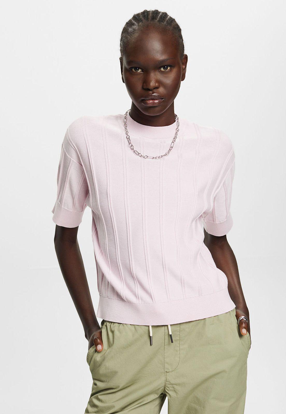 Sweater De Manga Corta Mujer Esprit-0