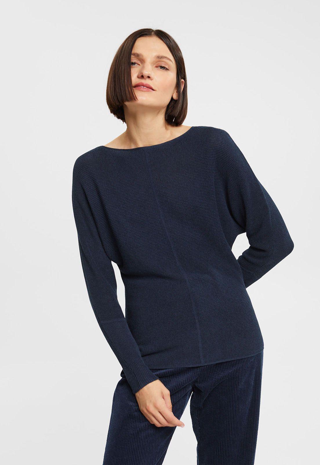 Sweater De Canalé Mujer Esprit-0