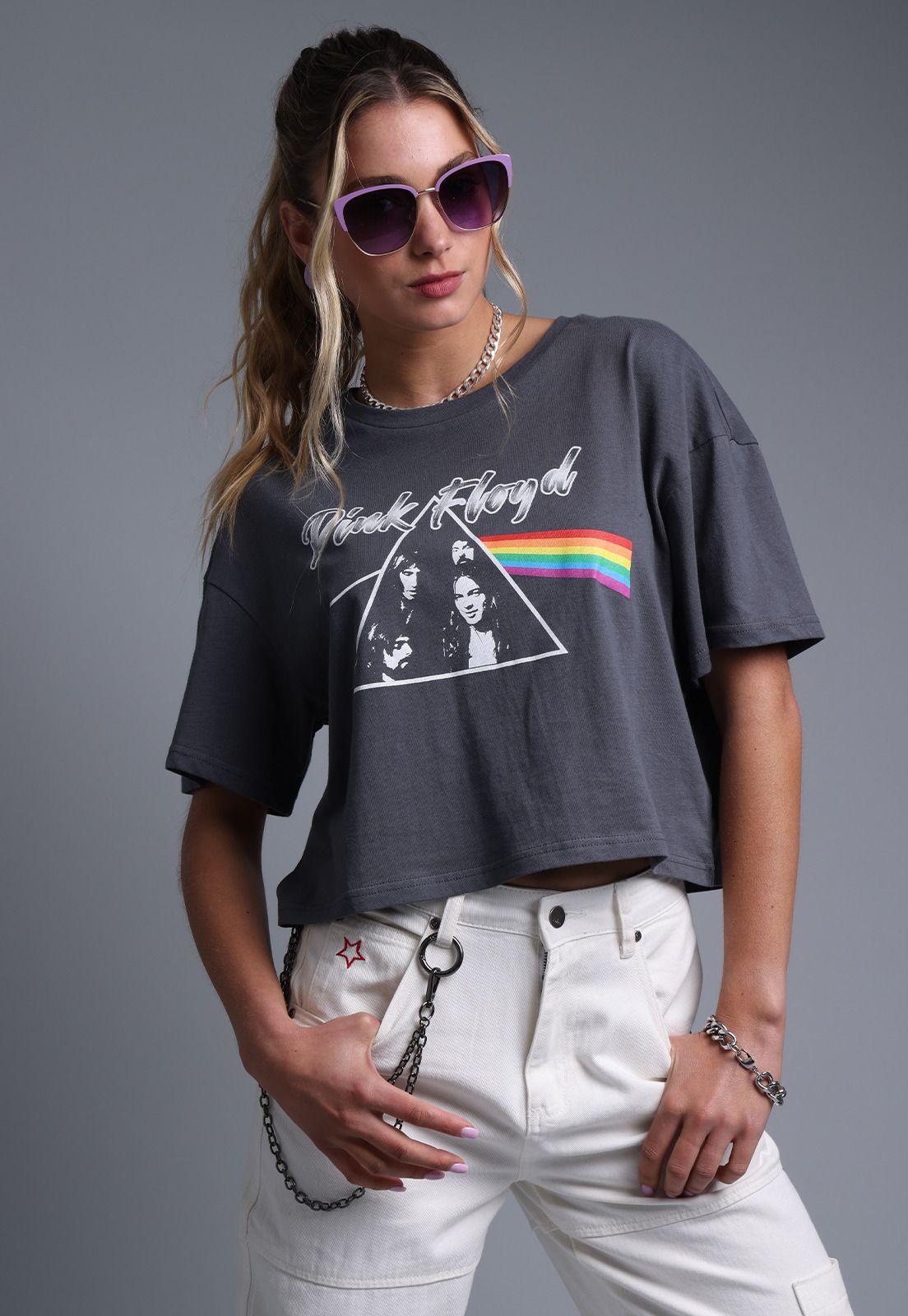 Polera Rock Pink Floyd Mujer Soviet SPOM575CB-1