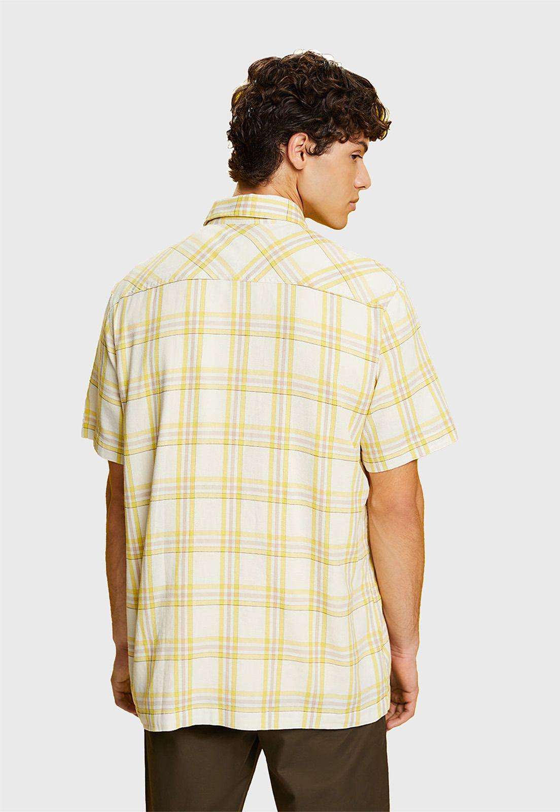 Camisa Manga Corta Hombre Esprit 063EE2F307-1
