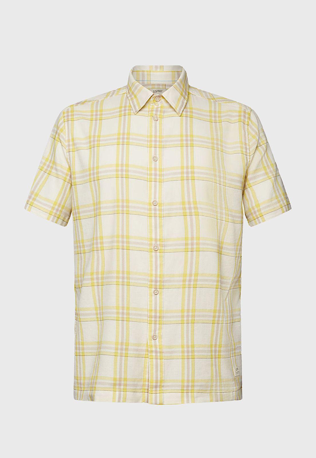 Camisa Manga Corta Hombre Esprit 063EE2F307-3