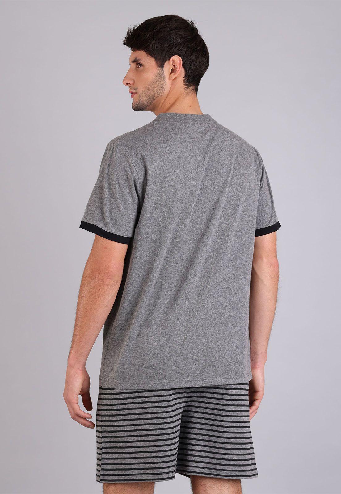 Pijama Corto Hombre Soviet SPH2406GR-1