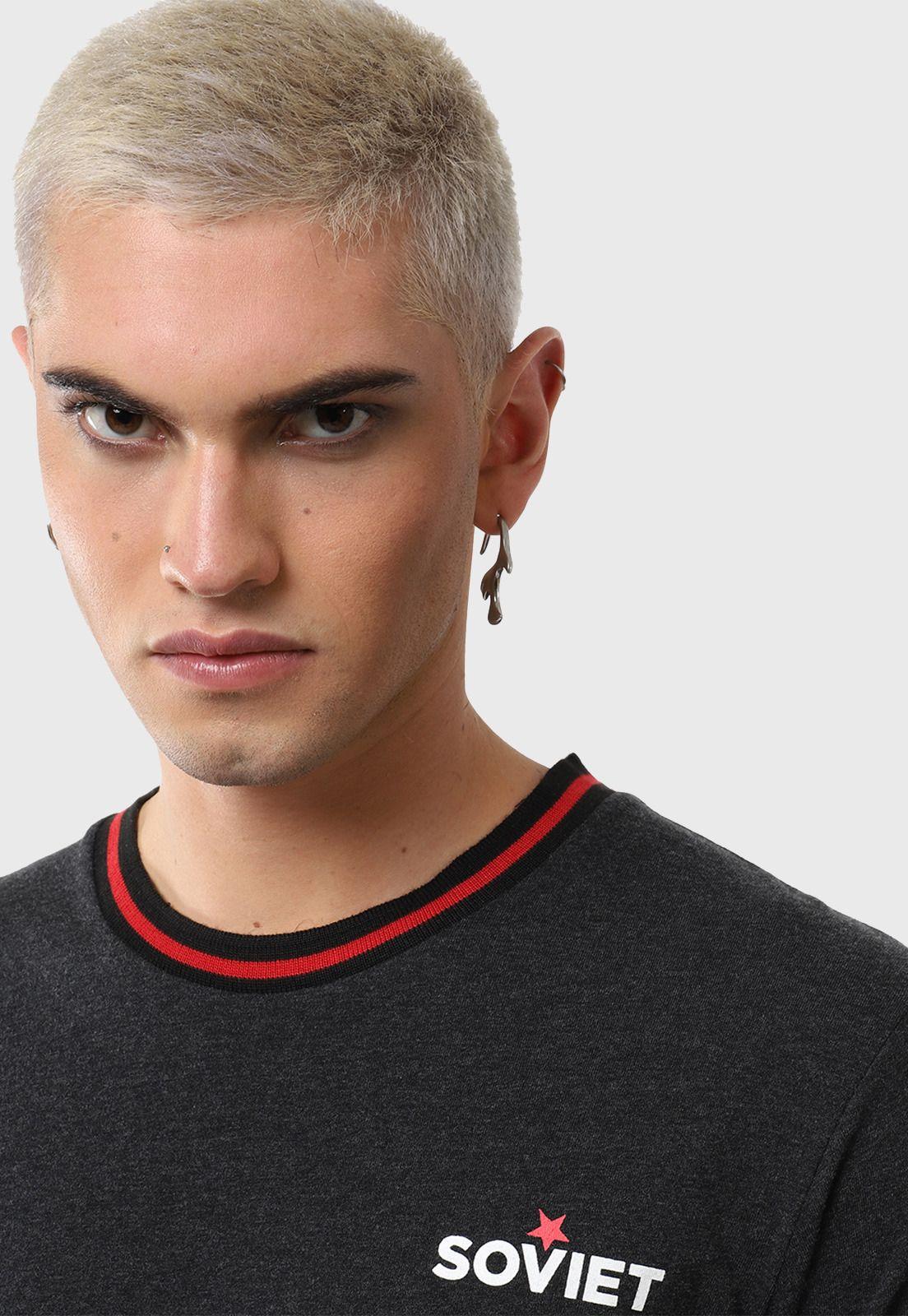 Pijama Largo Gris Oscuro-3