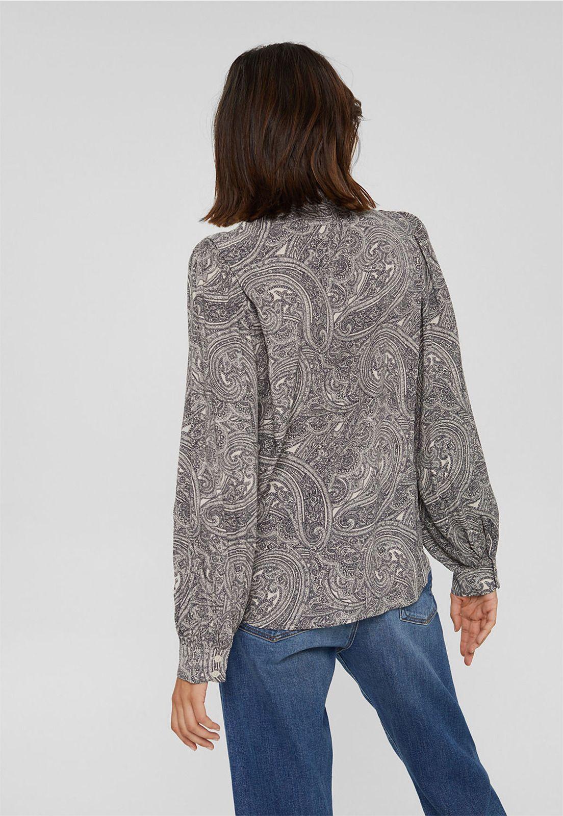 Blusa Manga Larga Estampada Esprit-1