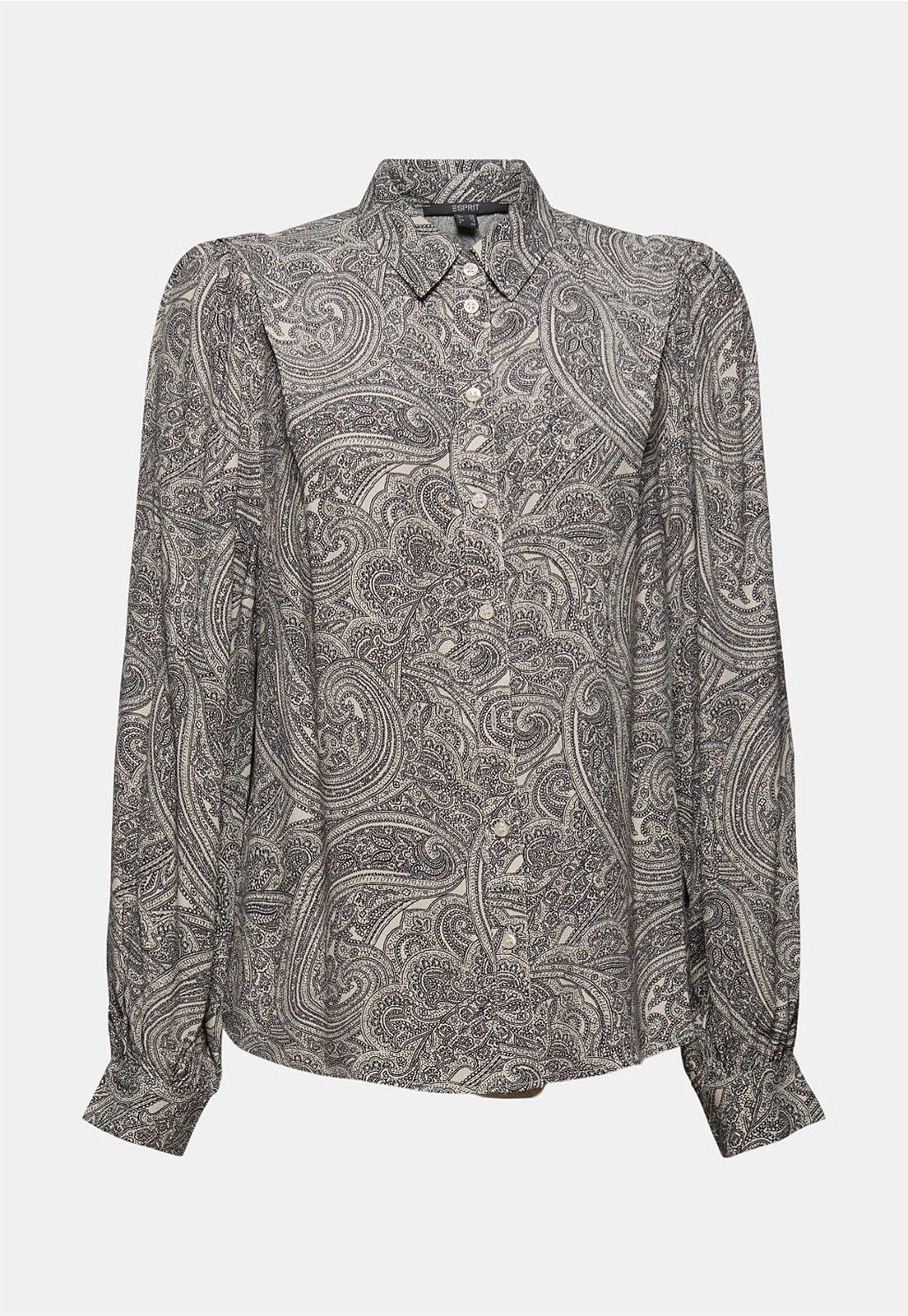 Blusa Manga Larga Estampada Esprit-3