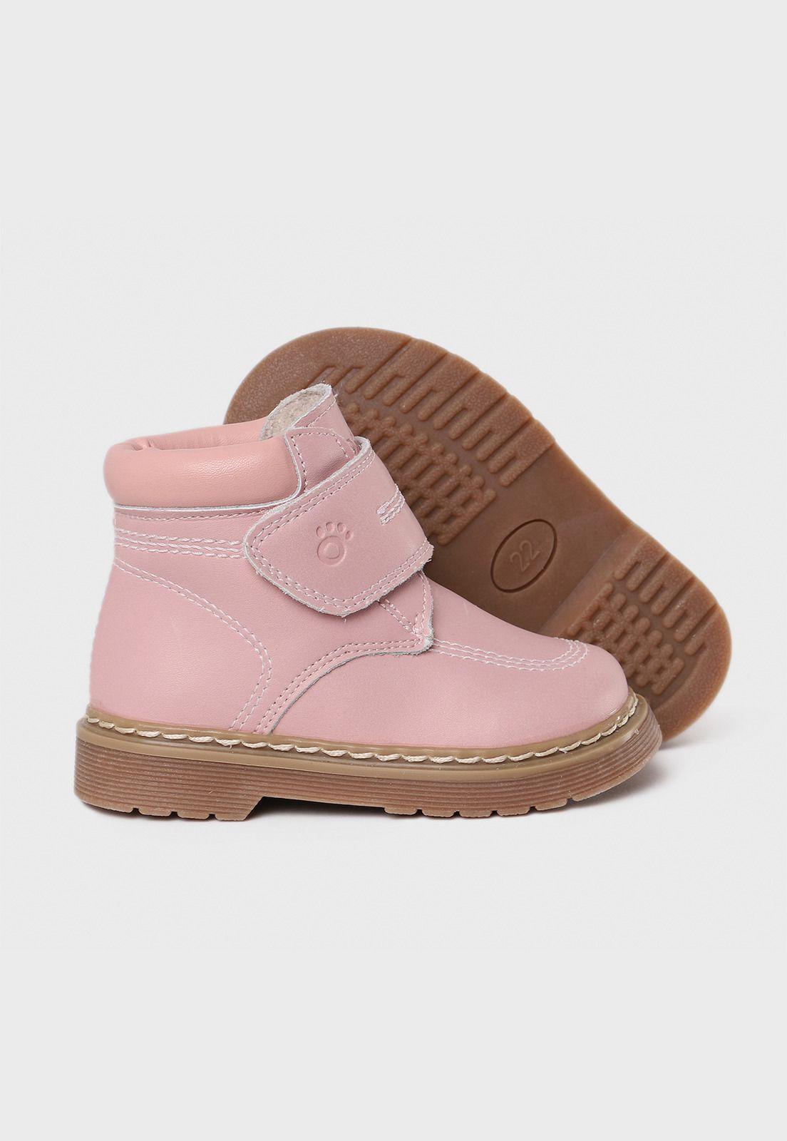 Botín Clásico Media Caña Niña Osito BOII2A005RD-0